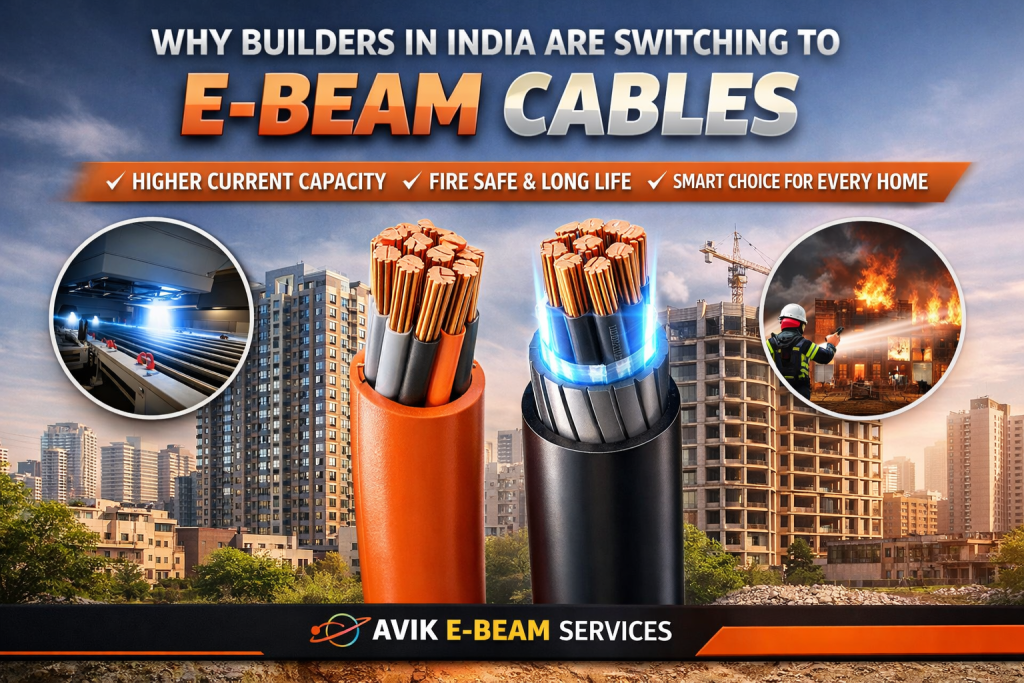 Why Every Builder, Developer & Household in India Must Shift to E-Beam Cables (The Future of Safe Electrical Wiring)